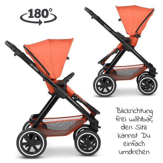 ABC Design Passeggino Samba con seduta sportiva (a partire da circa 9 mesi) - Carota