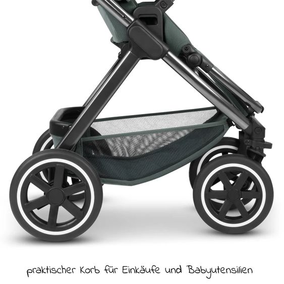 ABC Design Buggy & Sportwagen Samba mit Sportsitz (ab ca. 9 Monate) inkl. Wickeltasche Urban - Aloe