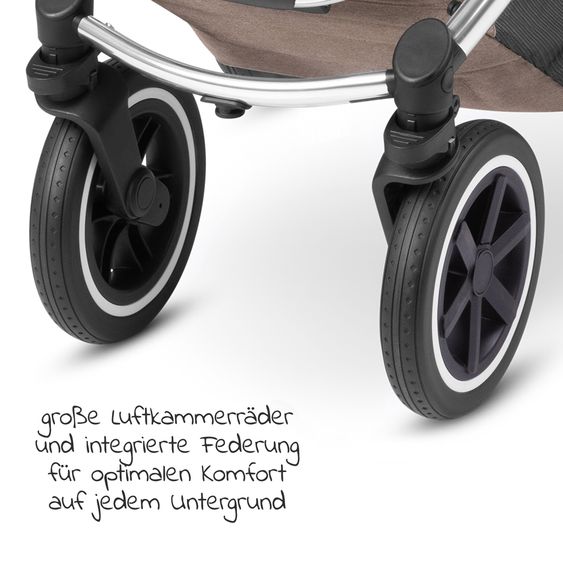 ABC Design Buggy & Sportwagen Samba mit Sportsitz (ab ca. 9 Monate) - Pure Edition - Grain