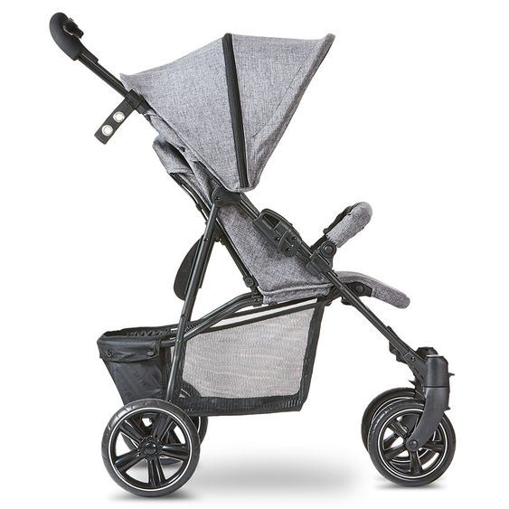 ABC Design Buggy & Stroller Treviso 4 - Circle Line with recline function and whitewall tires - Woven Graphite