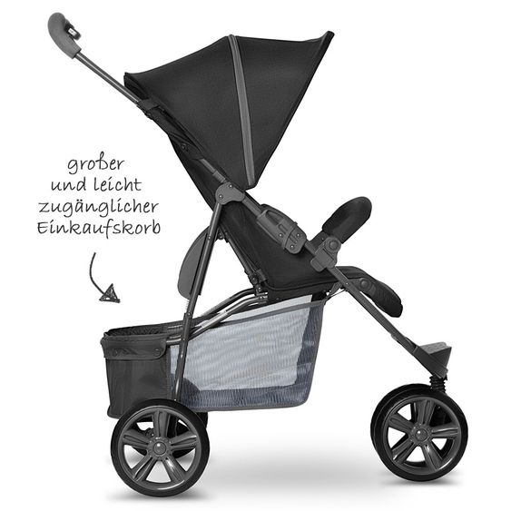 ABC Design Buggy Treviso 3 - Kollektion 2018 - Woven Black (Circle-Line)