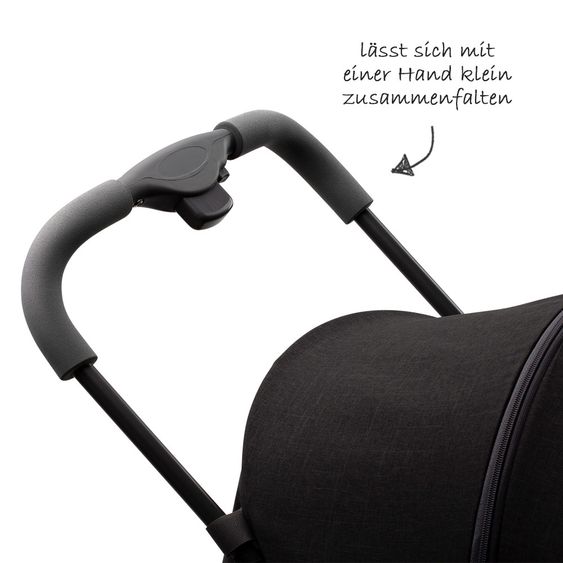 ABC Design Buggy Treviso 3 - Kollektion 2018 - Woven Black (Circle-Line)