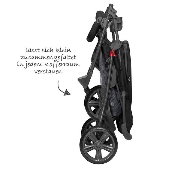 ABC Design Buggy Treviso 3 - Kollektion 2018 - Woven Black (Circle-Line)