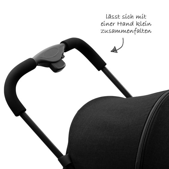 ABC Design Buggy Treviso 3 - Woven Black (Circle-Line)