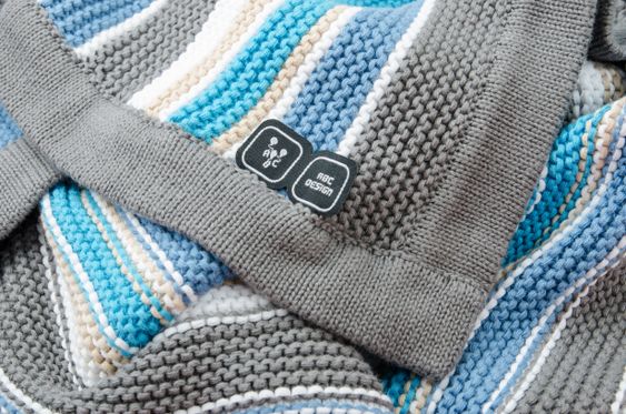 ABC Design Decke - Streifen Rio
