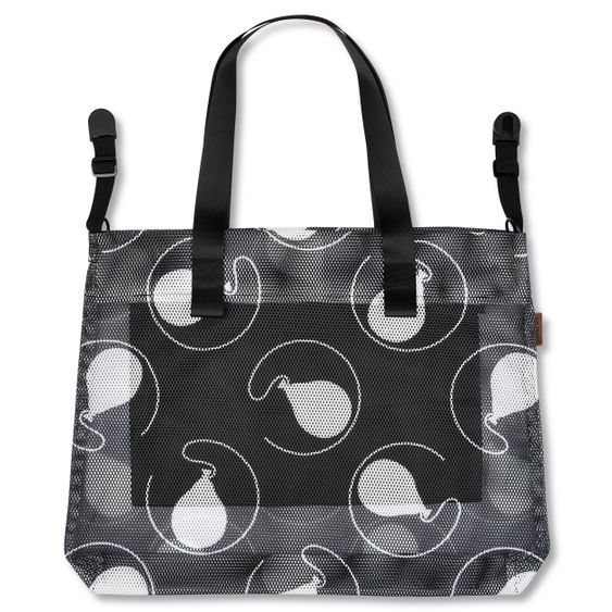 ABC Design Einkaufstasche für Kinderwagen-Schieber (Griff) - Black