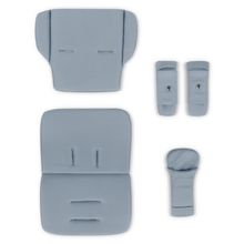 Einlagen-Set für Ping 3 Travel, Ping 3 Trekking mit Sitzeinlage, Schultergurt & Schrittgurtpolster - Cozy - Ice Blue