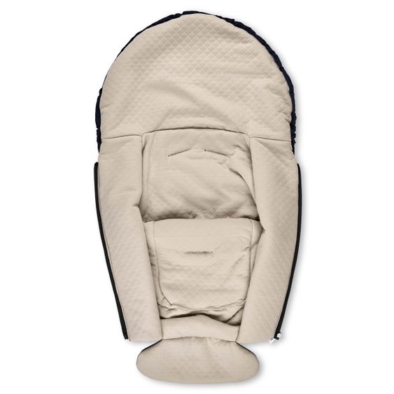 ABC Design Footmuff for infant carrier Tulip - Diamond Edition - Navy