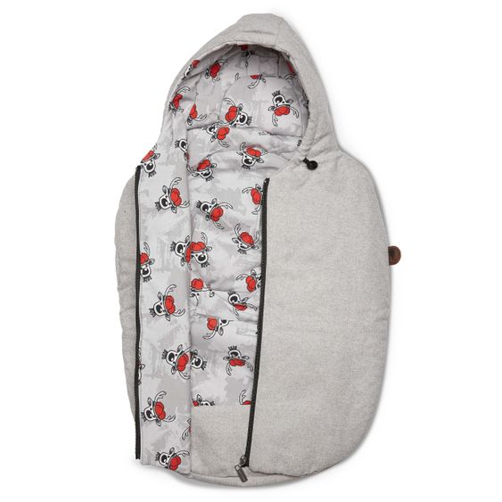 ABC Design Fußsack für Babyschale Tulip - Fashion Edition - Deer