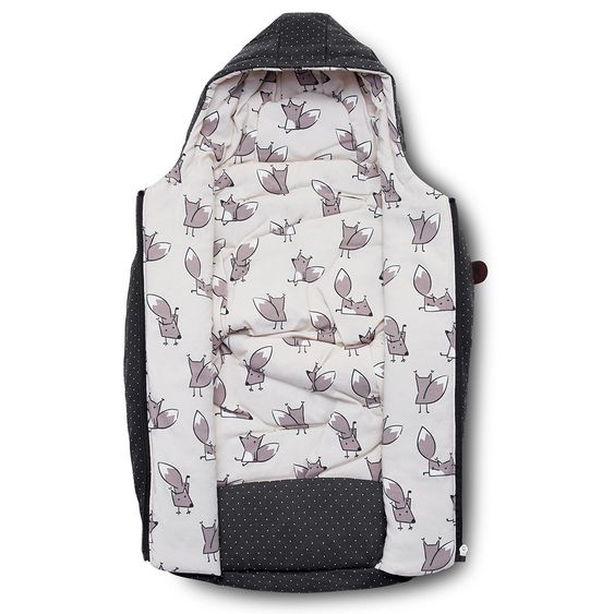 ABC Design Fußsack für Babyschale Tulip - Fashion Edition - Fox