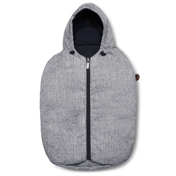 ABC Design Footmuff for infant carrier Tulip - Graphite Grey
