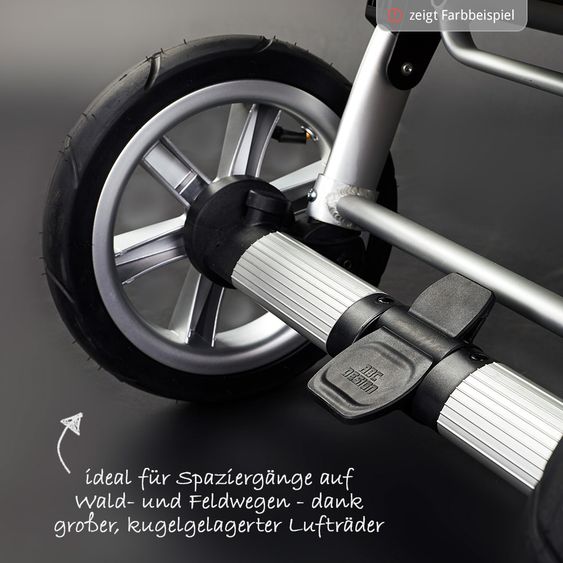 ABC Design Geschwisterwagen & Zwillingskinderwagen Zoom Air - Street