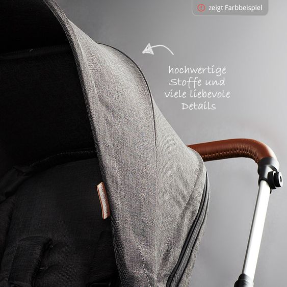 ABC Design Geschwisterwagen & Zwillingskinderwagen Zoom Air - Street