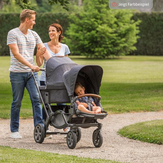 ABC Design Geschwisterwagen & Zwillingskinderwagen Zoom Air - Street