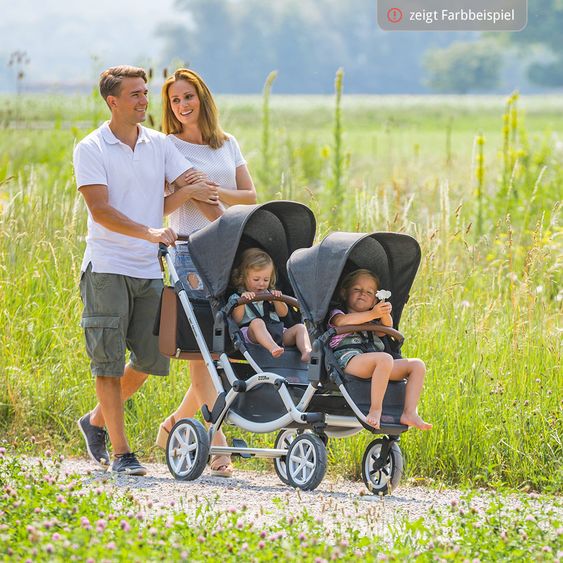 ABC Design Geschwisterwagen & Zwillingskinderwagen Zoom Air - Street