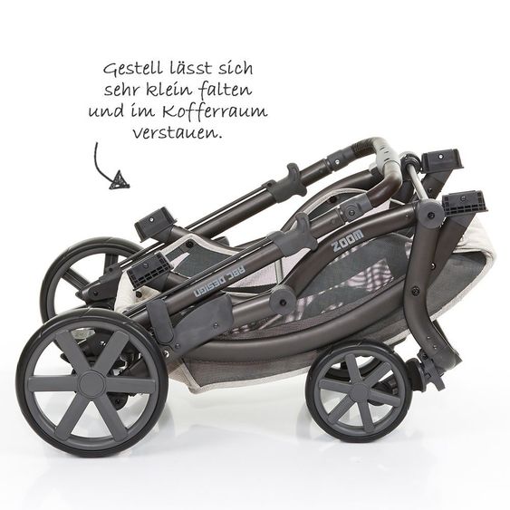 ABC Design Passeggino Zoom Sibling & Twin - Cammello