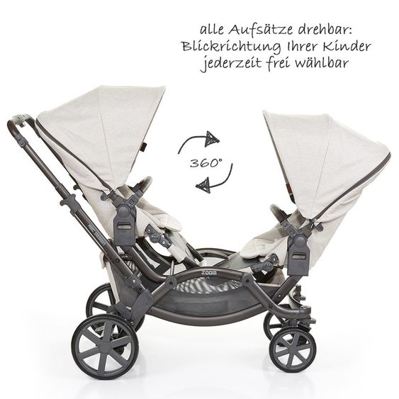 ABC Design Passeggino Zoom Sibling & Twin - Cammello