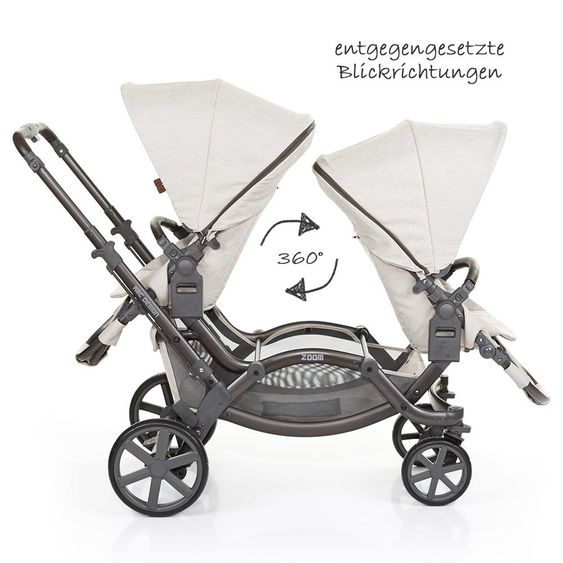 ABC Design Passeggino Zoom Sibling & Twin - Cammello