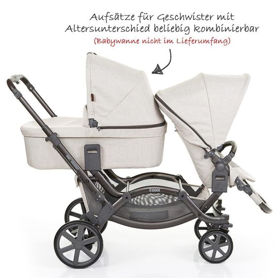 ABC Design Passeggino Zoom Sibling & Twin - Cammello