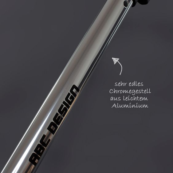ABC Design Geschwisterwagen & Zwillingskinderwagen Zoom - Diamond Edition - Asphalt