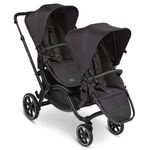 Geschwisterwagen & Zwillingskinderwagen Zoom inkl. 2 Sportsitzen - Classic Edition - Ink