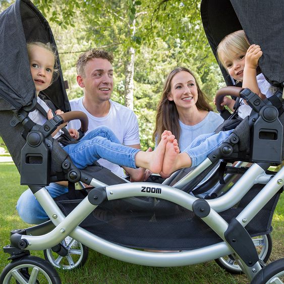 ABC Design Geschwisterwagen & Zwillingskinderwagen Zoom - Piano