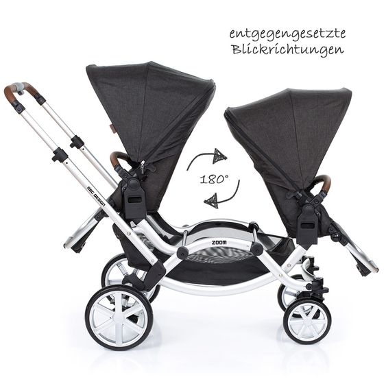 ABC Design Geschwisterwagen & Zwillingskinderwagen Zoom - Piano