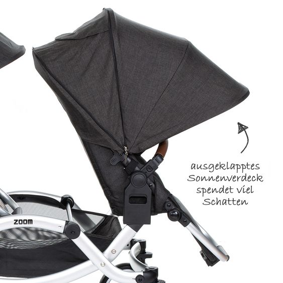 ABC Design Geschwisterwagen & Zwillingskinderwagen Zoom - Piano