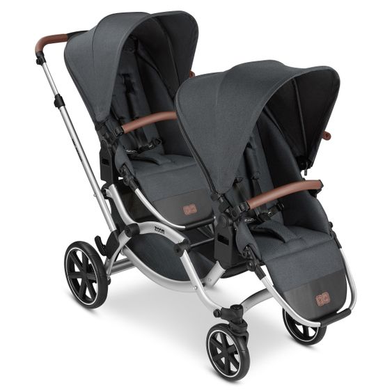 ABC Design Sibling & twin stroller Zoom - Storm