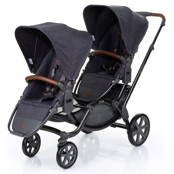 ABC Design Geschwisterwagen & Zwillingskinderwagen Zoom - Street