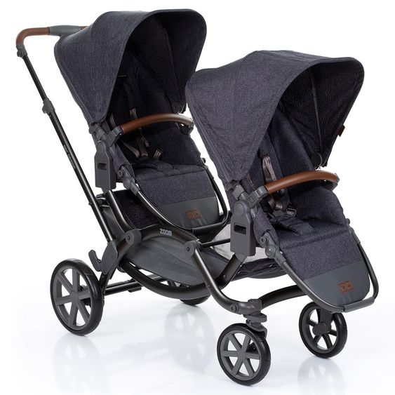 ABC Design Geschwisterwagen & Zwillingskinderwagen Zoom - Street