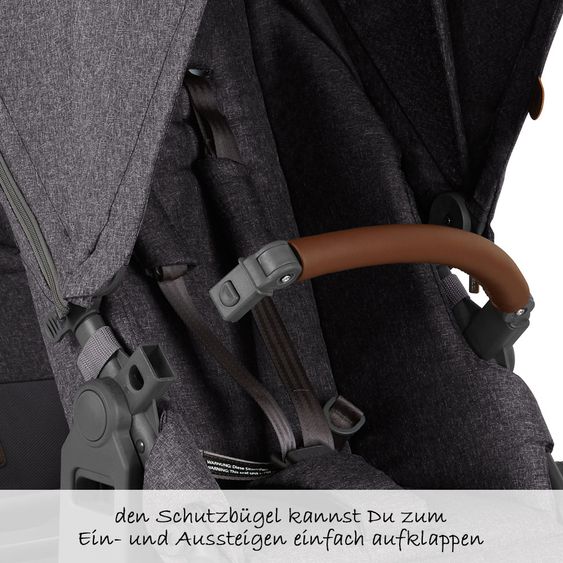 ABC Design Geschwisterwagen & Zwillingskinderwagen Zoom - Street