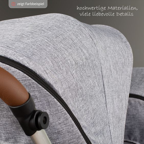 ABC Design Geschwisterwagen & Zwillingskinderwagen Zoom - Street