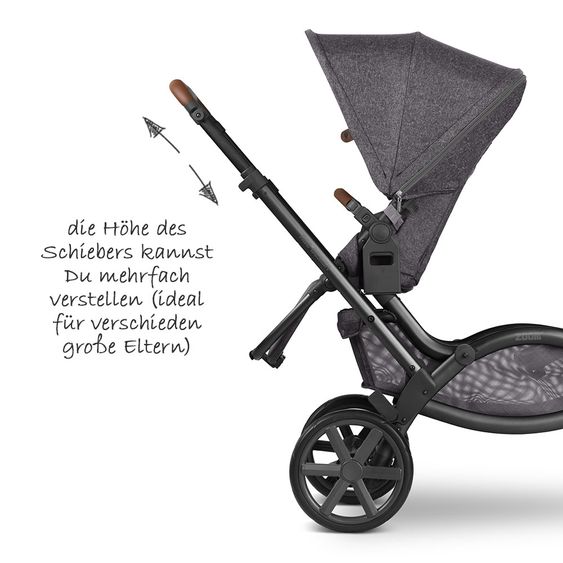 ABC Design Geschwisterwagen & Zwillingskinderwagen Zoom - Street