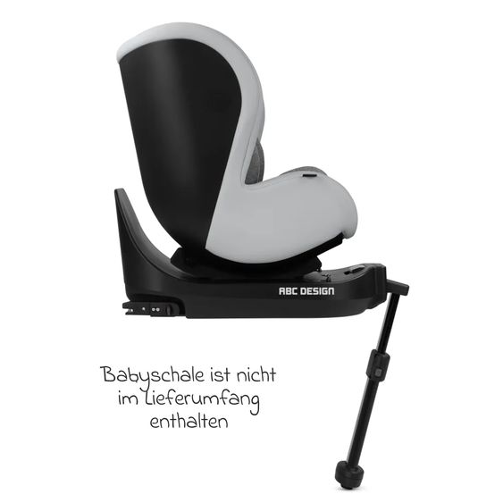 ABC Design Isofix Base Root (rotates 360°) for Tulip and Lily - Black