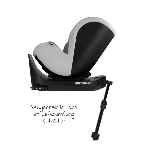 ABC Design Isofix Base Root (rotates 360°) for Tulip and Lily - Black