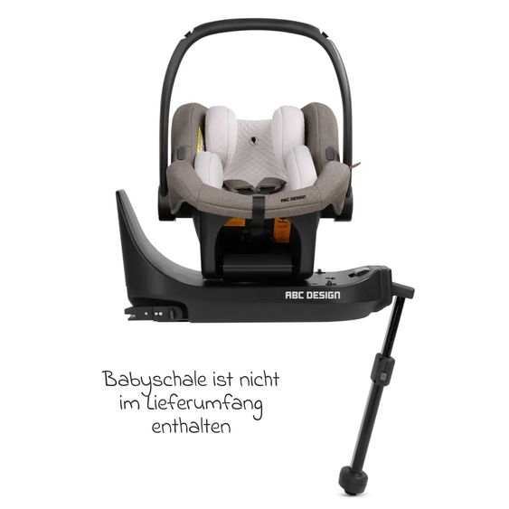 ABC Design Isofix Base Root (rotates 360°) for Tulip and Lily - Black