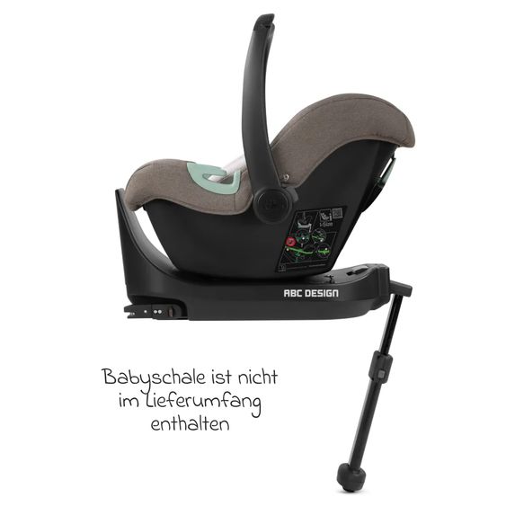 ABC Design Isofix Base Root (rotates 360°) for Tulip and Lily - Black