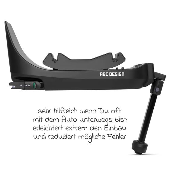 ABC Design Isofix Base Root (um 360° drehbar) für Tulip und Lily - Black