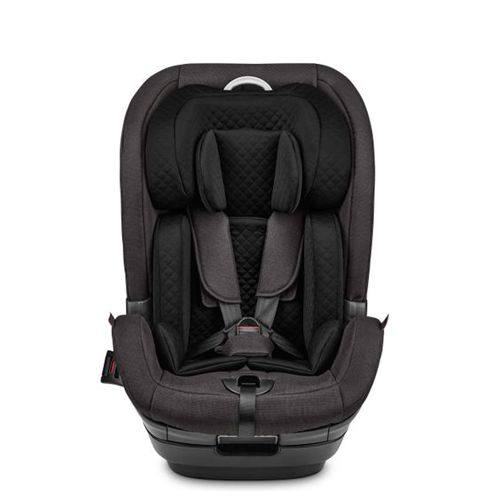 ABC Design Kindersitz Aspen - 2in1 - i-Size Autositz / 76-150 cm - Diamond Edition - Black