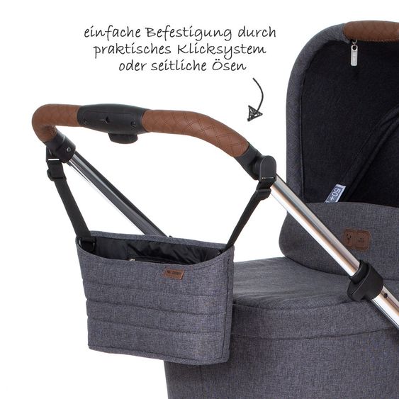 ABC Design Kinderwagen Organizer - Diamond Special Edition - Asphalt