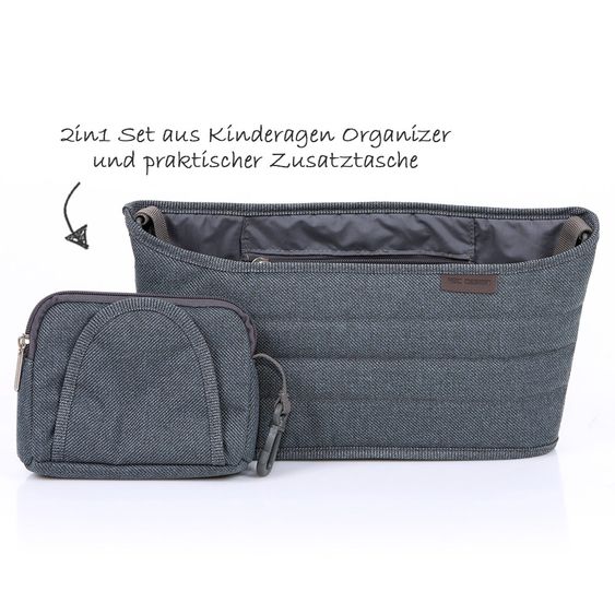 ABC Design Kinderwagen Organizer inkl. kleiner Zusatztasche - Mountain