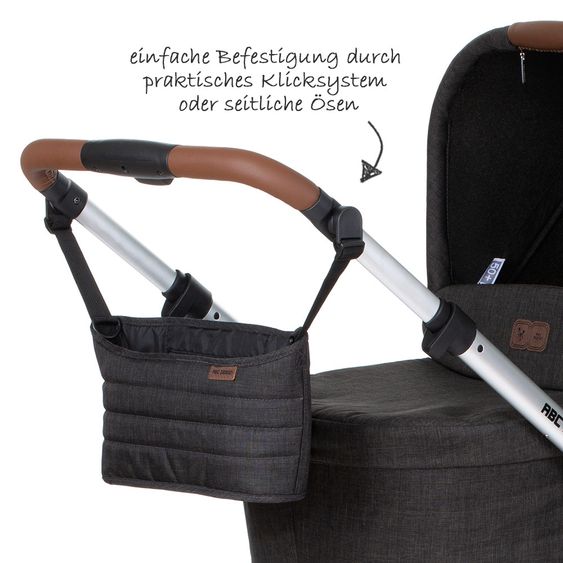 ABC Design Kinderwagen Organizer inkl. kleiner Zusatztasche - Piano