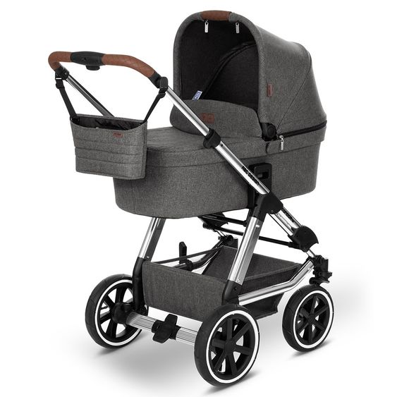 ABC Design Kinderwagen Organizer mit Zusatztasche - Diamond Edition - Asphalt