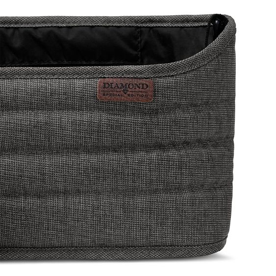 ABC Design Kinderwagen Organizer mit Zusatztasche - Diamond Edition - Asphalt