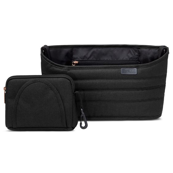 ABC Design Kinderwagen Organizer mit Zusatztasche - Diamond Edition - Rose Gold