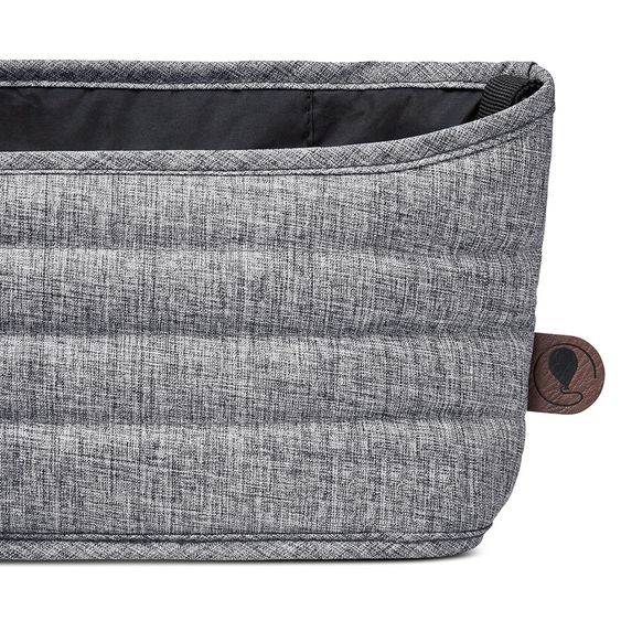 ABC Design Kinderwagen Organizer mit Zusatztasche - Graphite Grey