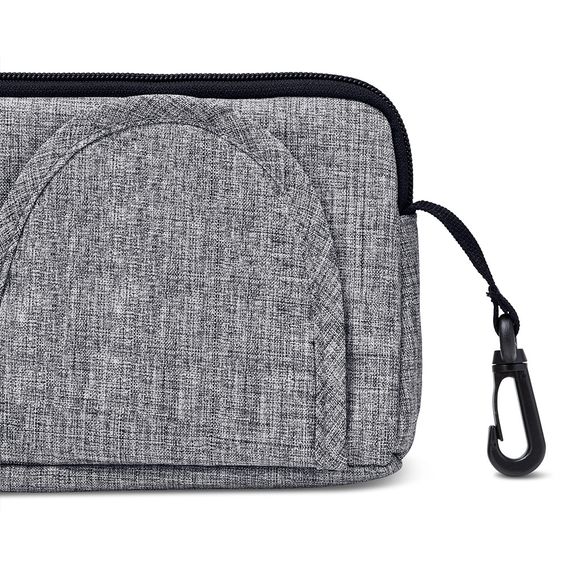 ABC Design Kinderwagen Organizer mit Zusatztasche - Graphite Grey