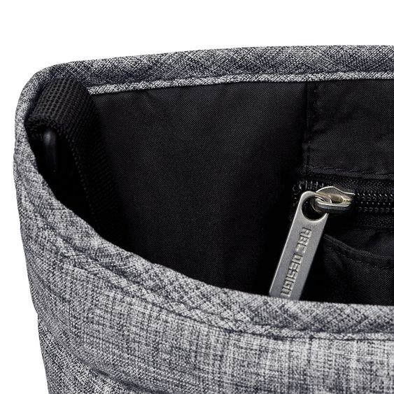ABC Design Kinderwagen Organizer mit Zusatztasche - Graphite Grey