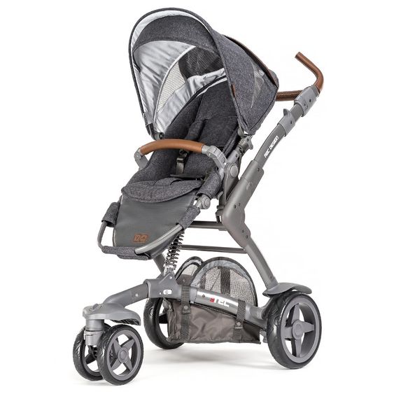 ABC Design Combi pushchair 3-Tec incl. carrycot - Style Edition - Street